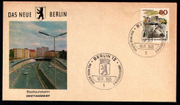 BERLIN 1965 - Michel Nr. 262 - FDC - Das Neue Berlin - Stadtautobahn - 1948-1970