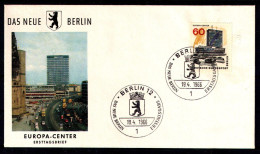 BERLIN 1965 - Michel Nr. 260 - FDC - Das Neue Berlin - Europa Center - 1948-1970