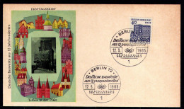 BERLIN 1964 - Michel Nr. 245 - FDC - Bauwerke Aus 12 Jahrhunderten - 1948-1970