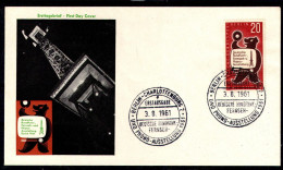 BERLIN 1961 - Michel Nr. 217 - FDC - Deutsche Funkaustellung - 1948-1970