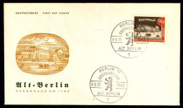 BERLIN 1962 - Michel Nr. 228 - FDC - Alt Berlin - Opernhaus - 1948-1970