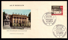 BERLIN 1962 - Michel Nr. 227 - FDC - Alt Berlin - Humbold Universität - 1948-1970