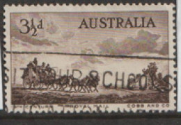 Australia   1955  SG 284  Stagecoach   Fine Used - Used Stamps