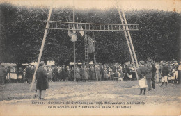 CPA 27 VERNON / CONCOURS DE GYMNASTIQUE 1909 / MOUVEMENTS ALTERNATIFS ENFANTS DU HAVRE / FILLETTES - Vernon