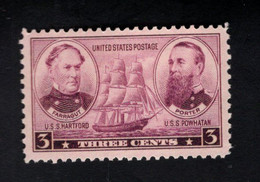 205953747 1937 SCOTT 792 (XX) POSTFRIS MINT NEVER HINGED  - NAVY - Unused Stamps