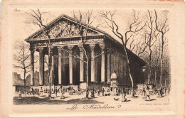 FRANCE - Paris - La Madeleine - Eau Forte Par CH Pinet - Temple Romain - Animé - Carte Postale Ancienne - Otros Monumentos