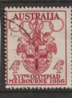 Australia   1956  SG 290  Olympics      Fine Used - Gebraucht