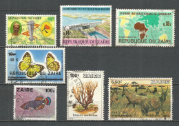 ZAIRE CONJUNTO DE SELLOS USADOS INTERESANTES - Used Stamps