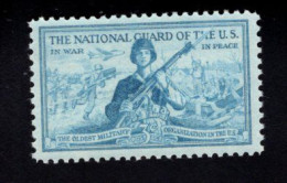 205956023 1953 SCOTT 1017 (XX) POSTFRIS MINT NEVER HINGED  -  National Guard - Unused Stamps