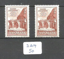 DAN YT 412/412a En XX - Unused Stamps