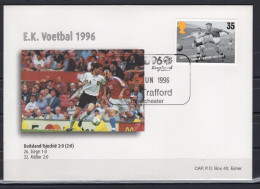 FDC EURO 96  European Championship Germany - Czech Rep 1996 Manchester Old Trafford - Championnat D'Europe (UEFA)