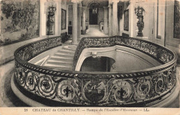 FRANCE - Château De Chantilly - Rampe De L'Escalier D'Honneur - LL - Carte Postale Ancienne - Chantilly