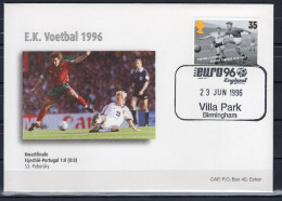 FDC EURO 96  European Championship Czech Rep - Portugal 1996 Birmingham Villa Park - Championnat D'Europe (UEFA)