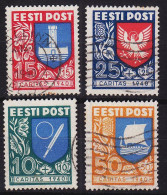 ESTLAND ESTONIA [1940] MiNr 0152-55 ( O/used ) Wappen - Estonie