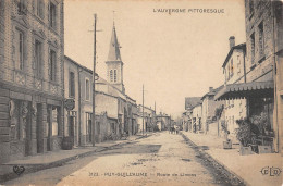 CPA 63 PUY GUILLAUME / ROUTE DE LIMONS - Other & Unclassified