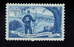 205957097  1953 SCOTT 1024 (XX)  POSTFRIS MINT NEVER HINGED  - Future Farmers - Unused Stamps