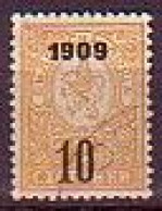 BULGARIA - 1909 - Timbre Courant Avec Surcharge - Mi 74 Used - Usados