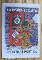 UK- Cardiff Scout- Scoutisme-Christmas Post  Cinderellas Vignette* Erinnophilie,Timbre,stamp,Sticker-Bollo-Vineta - Werbemarken, Vignetten
