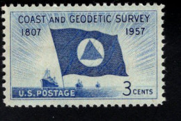 205957843  1957 SCOTT 1088 (XX) POSTFRIS MINT NEVER HINGED - COAST AND GEODETIC SURVEY - Unused Stamps