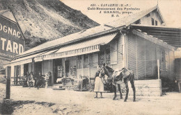 CPA 65 GAVARNIE / CAFE RESTAURANT DES PYRENEES / J.GABAIL PROPRIETAIRE - Gavarnie