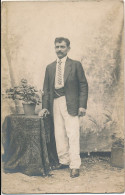 CPA. PHOTO. Portrait Homme Nommé Située à Castelsarrasin 1915 - Genealogie