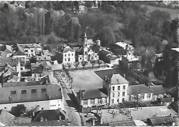 CPSM Montlignon Vue Aérienne L'Eglise Et Les Ecoles - Montlignon