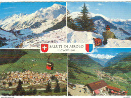 AIROLO - LEVENTINA - 4 VEDUTE -VIAGGIATA 1967 - ITALIA - Airolo