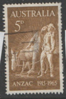 Australia   1965  SG 373  ANZAC     Fine Used - Gebruikt