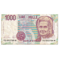 Billet, Italie, 1000 Lire, 1990-1993, KM:114a, TB - 1000 Lire