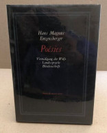 Poésies / Verteidigung Der Wölfe-landessprache -blindenschrisft / Edition Originale Française Numérotée - Autres & Non Classés