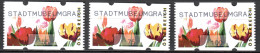 MiNr. 3x (55, 75, 100) ATM 7 J, Eindruck:  „STADTMUSEUMGRAZ“; Postfrisch (**) - Timbres De Distributeurs [ATM]