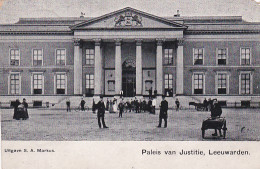 484330Leeuwarden, Paleis Van Justitie. 1910. (zie Hoeken, Linkerkant Afgeknipt) - Leeuwarden