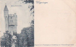 4843120Wageningen, Belvedère Rond 1900. (zie Hoeken) - Wageningen