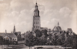 4843167Zutphen, St. Walburgkerk. 1940.(FOTO KAART)(kleine Vouwen In De Hoeken) - Zutphen
