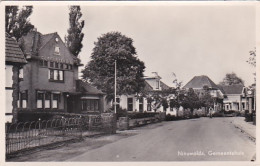 4843555Nieuwolda, Gemeentehuis. 1957.(FOTOKAART)(kleine Vouwen In De Hoeken) - Autres & Non Classés