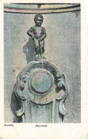 BELGIQUE - Bruxelles - Manneken-Pis - Carte Postale Ancienne - Monuments, édifices