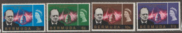 Bermuda 1966 SG  189-92  Churchill  Lightly Mounted Mint - Bermuda