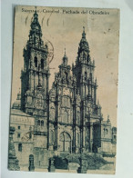 0841 Santiago. Catedral. Fachada Del Obradoiro (1922) - Santiago De Compostela