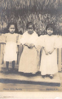 PHILIPPINES - Manila - Manille - Three Little Maids - Carte Postale Ancienne - Philippines