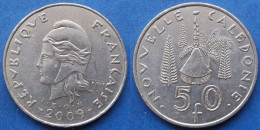 NEW CALEDONIA - 50 Francs 2009 "Hut" KM# 13 French Associated State (1998) - Edelweiss Coins - Nuova Caledonia
