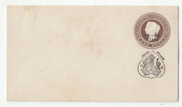 India Jhind State 2 Old QV Postal Stationery Small Letter Covers Not Posted B231120 - Autres & Non Classés