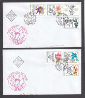 Bulgaria 1991 - Medicinal Plants, Mi-Nr. 3953/58, 2 FDC - FDC