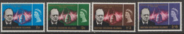 British  Solomon Islands 1966 SG 131-4   Churchill Ligjhtly Mounted Mint - British Solomon Islands (...-1978)