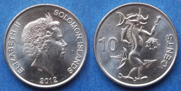 SOLOMON ISLANDS - 10 Censt 2012 "Sea Spirit Ngoreru" KM# 235 Commonwealth Nation, Elizabeth II - Edelweiss Coins - Isole Salomon