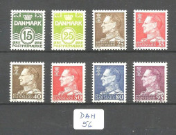 DAN YT 418/425 En XX - Unused Stamps