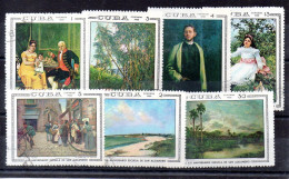 Cuba Serie Nº Yvert 1255/61 O PINTURA (PICTURE) - Usados