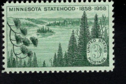 203702014 1958 SCOTT 1106 (XX) POSTFRIS MINT NEVER HINGED - Minesota Statehood - Unused Stamps