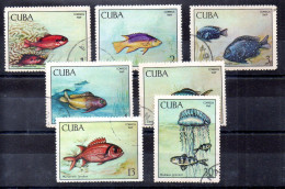 Cuba Serie Nº Yvert 1294/00 O PECES (FISH) - Gebraucht