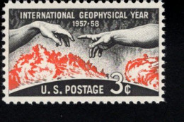 203702663 1958 SCOTT 1107 (XX)  POSTFRIS MINT NEVER HINGED  - Geophysical Year - Unused Stamps