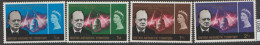 British  Antarctic Territories  1966 SG 16-9  Churchill     Lightly Mounted Mint - Neufs